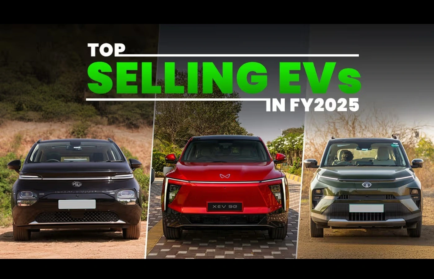The MG Windsor EV topped the sales charts for electric vehicles in FY2025. Take a look at how other EVs performed in India. Featured Image